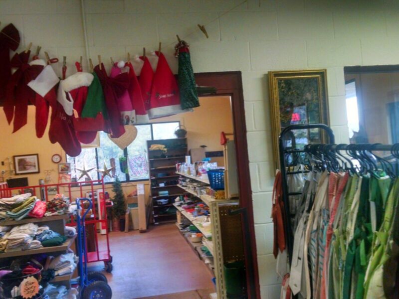 The storage locker thrift store